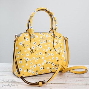 NWT Kate Spade Darcy Fleurette Floral Satchel